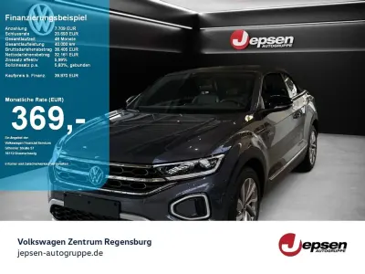 Gebraucht VW T-Roc Cabriolet Goal 150 PS (110 kW) 2025 Rauchgrau metallic / schwarz Cabrio