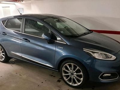 Second-hand Ford Fiesta Vignale 86 CP (63 kW) 2020 Albastru Hatchback