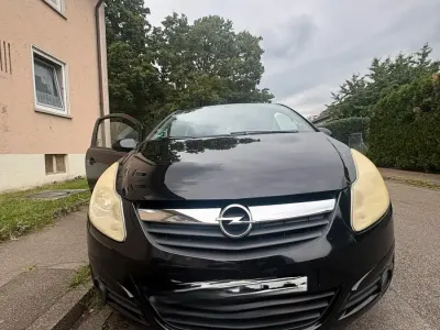 Gebraucht Opel Corsa 80 PS (58 kW) 2008 Schwarz Kleinwagen