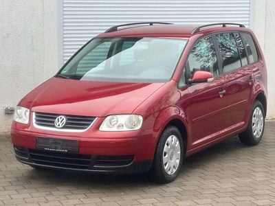 Rot Gebraucht 2006 VW Touran Conceptline Van / Kleinbus | 1.999 € (Fairer Preis)