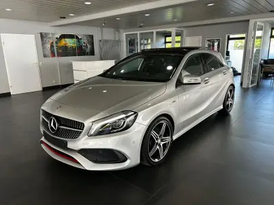 Brugt Mercedes A250 218 HK (160 kW) 2017 Sølv Sedan