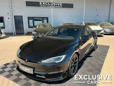 Second-hand Tesla Model S Plaid 759 kW (1033 CP) 2023 Negru Hatchback