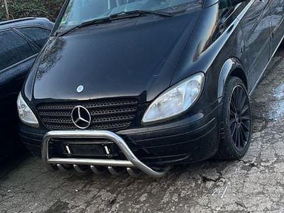 Schwarz Gebraucht 2008 Mercedes Vito Van | 6.666 € (Guter Preis)