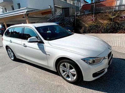 gebraucht BMW 318 d Touring Sport Line /TÜV neu/Scheckheft/AHK