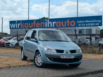 Gebraucht Renault Scénic II Dynamique 131 PS (96 kW) 2007 Blau Van / Kleinbus