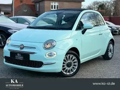 Second-hand Fiat 500C Lounge 86 CP (63 kW) 2017 Albastru Cabrio