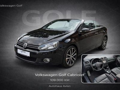 Usata VW Golf 160 CV (117 kW) 2011 Nero Cabrio