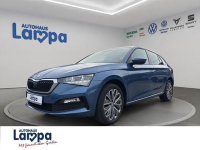 Gebraucht Skoda Scala Clever 110 PS (80 kW) 2021 Blau Kleinwagen