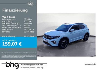 Usata VW T-Cross R-line 150 CV (110 kW) 2025 Bianco SUV