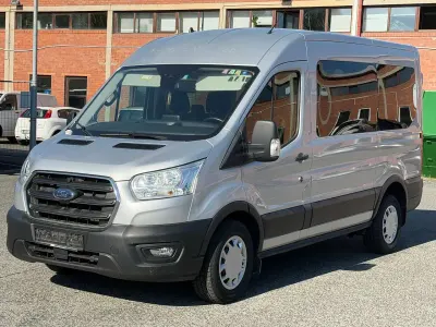 Gebraucht Ford Transit 131 PS (96 kW) 2020 Polarsilber metallic Van / Kleinbus