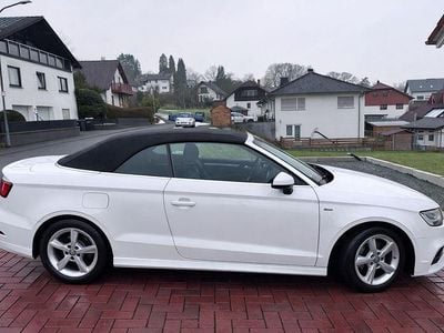 Gebraucht Audi A3 Cabriolet S-Line 150 PS (110 kW) 2016 Weiß Cabrio