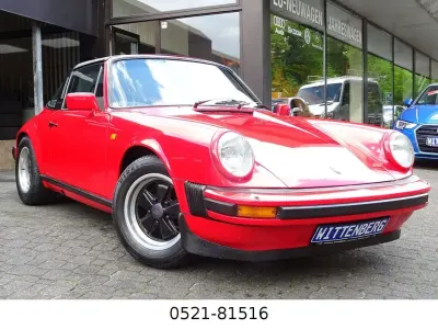 Brugt Porsche 911 165 HK (121 kW) 1974 Rød Cabriolet
