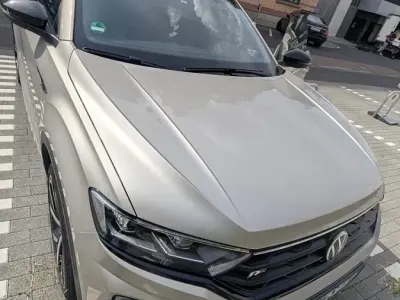 Gebraucht VW T-Roc Cabriolet R-line 150 PS (110 kW) 2021 Beige Cabrio