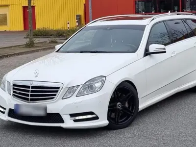Gebraucht Mercedes E350 AMG line 265 PS (194 kW) 2013 Weiß Kombi