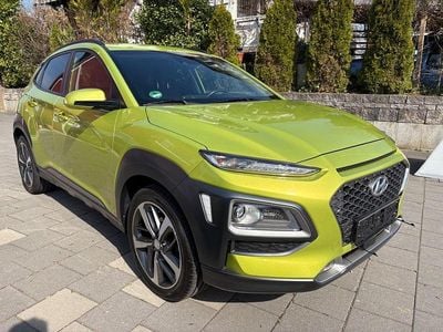 Gebraucht Hyundai Kona Premium 120 PS (88 kW) 2018 Gelb SUV