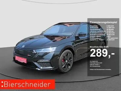 Gebraucht Skoda Octavia RS 245 PS (180 kW) 2022 Blackmagic perleffekt Kombi