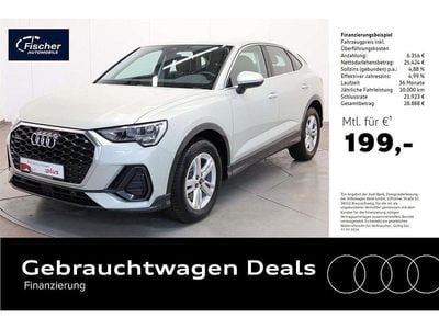 Silber Gebraucht 2022 Audi Q3 Sportback Performance SUV | 30.980 €