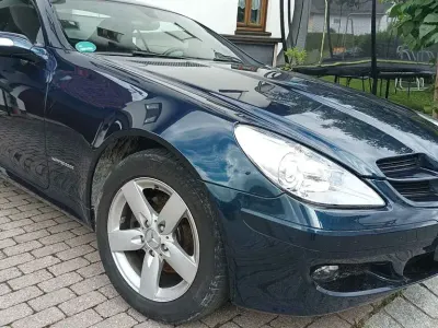 Gebraucht Mercedes SLK200 163 PS (119 kW) 2004 Blau Cabrio