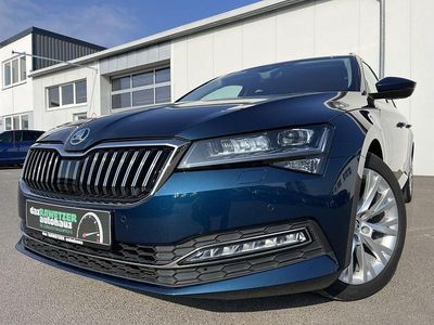 Gebraucht Skoda Superb Style 200 PS (147 kW) 2022 Lavablau Kombi