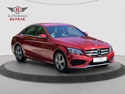 Rot Gebraucht 2015 Mercedes C250 AMG Limousine | 22.390 € (Etwas zu teuer)