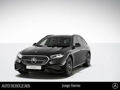 Gebraucht Mercedes E220 AMG 197 PS (144 kW) 2024 Metalliclack obsidianschwarz Kombi