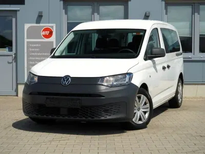 Gebraucht VW Caddy 102 PS (75 kW) 2021 Weiß Van / Kleinbus