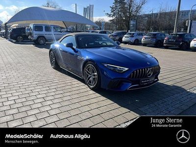 Usata Mercedes SL63 AMG Premium Plus 585 CV (430 kW) 2023 Blu Cabrio