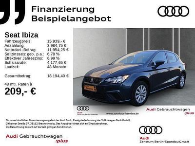 Gebraucht Seat Ibiza Style 116 PS (85 kW) 2020 Grau Kleinwagen