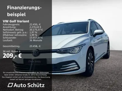 Gebraucht VW Golf VIII Active 110 PS (80 kW) 2023 Pure white sn 66 Kombi