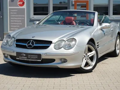 Gebraucht Mercedes SL350 245 PS (180 kW) 2003 Silber Cabrio