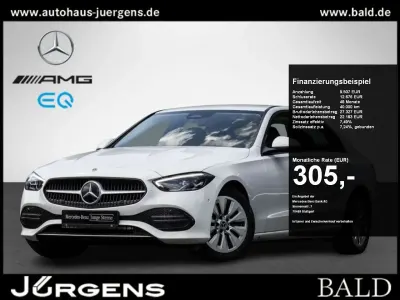 Gebraucht Mercedes C180 Business 170 PS (125 kW) 2022 Polarweiß uni Limousine