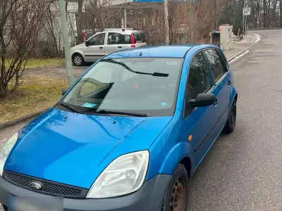 Gebraucht Ford Fiesta 2005 Blau Kleinwagen