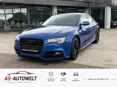 Gebraucht Audi A5 Sportback S-Line 177 PS (130 kW) 2016 Sepangblau Kleinwagen