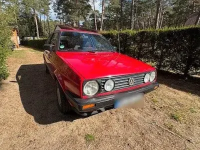 Gebraucht VW Golf II 54 PS (39 kW) 1990 Rot Kleinwagen