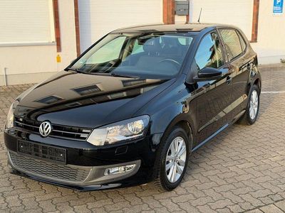 Gebraucht VW Polo Style 60 PS (44 kW) 2011 Schwarz Kleinwagen