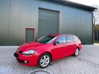 gebraucht VW Golf VI MATCH 2.0 TDI 140 PS 6 GANG TÜV NEU SCHECKEFT NAVI AHK