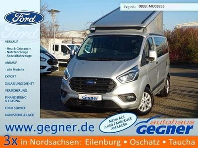 Gebraucht Ford Transit Custom Nugget 185 PS (136 kW) 2021 Polarsilber Van / Kleinbus