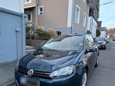 Gebraucht VW Golf VI Highline 122 PS (89 kW) 2009 Blau Kleinwagen