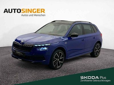 Energy blau Gebraucht 2022 Skoda Kamiq Monte Carlo SUV | 21.840 € (Etwas zu teuer)