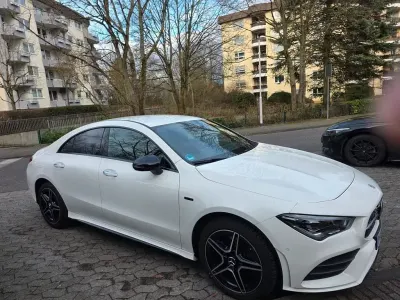 Gebraucht Mercedes CLA250e 160 PS (117 kW) 2020 Weiß Limousine
