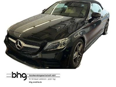 Gebraucht Mercedes C200 AMG line 184 PS (135 kW) 2020 Schwarz Cabrio