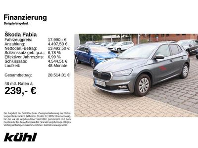 Graphitegrau metallic Gebraucht 2025 Skoda Fabia Selection Kleinwagen | 17.790 € (Fairer Preis)