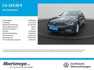 Brugt VW Passat Business 110 HK (80 kW) 2022 Grå Stationcar