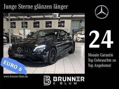Gebraucht Mercedes C63S AMG AMG 510 PS (375 kW) 2021 Lack obsidianschwarz Cabrio