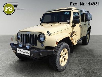 Gebraucht Jeep Wrangler Unlimited Sahara 200 PS (147 kW) 2015 Beige SUV
