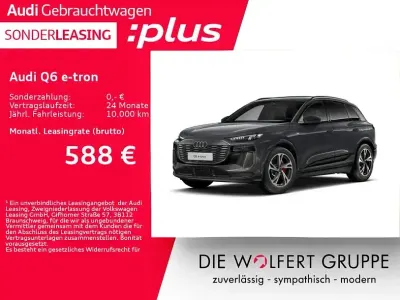 Gebraucht Audi Q6 e-tron S-Line 284 kW (387 PS) 2025 Magnetgrau SUV