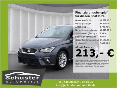 Gebraucht Seat Ibiza FR 116 PS (85 kW) 2024 Magnetic tech metallic[grau] Kleinwagen