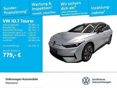 Gebraucht VW ID.7 Pro 210 kW (286 PS) 2025 Scale silver metallic/schwarz Kombi
