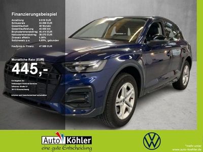 Gebraucht Audi Q5 Advanced Plus 299 PS (219 kW) 2024 Navarrablau (metallic) SUV