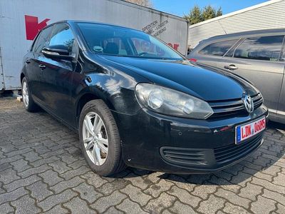 Gebraucht VW Golf VI Comfortline 122 PS (89 kW) 2009 Schwarz Kleinwagen